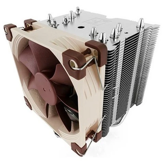 Кулер Noctua NH-U9S Beige/Brown (140W, 4-pin PWM, 125mm, Al/Cu, 5x6mm, 1x92x92x25mm, 46.44CFM, 22.8dBA, 2000RPM) 