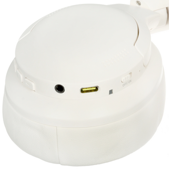  Наушники Baseus Bass BH1 NC Lite Wireless Noise-Cancelling Headphones Starlight Off-White A0203E01 