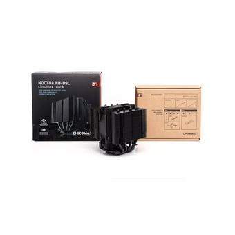  Кулер Noctua NH-D9L chromax.black Black (88W, 4-pin PWM, 110mm, Al/Cu, 4x6mm, 1x92x92x25mm, 46.44CFM, 22.8dBA, 2000RPM) 