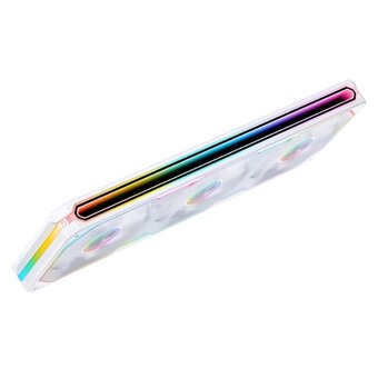  Вентилятор JONSBO XA-360WR (3 in 1) 362х123х28мм REVERSE (PWM, ARGB LED, 700-1800об/мин, белый) Retail 