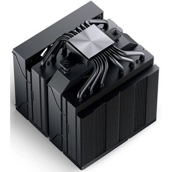  Кулер JONSBO CC90 Black LGA1851/1700/1200/115X/AM5/AM4 (TDP 285W, PWM, 130mm Black Fan + 120mm Black Fan, 6 тепловых трубок, медная база) 