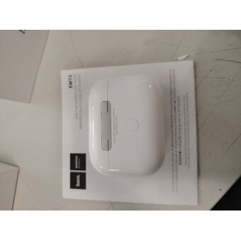  УЦ Наушники bluetooth HOCO EW72 Lite Soar true wireless touch screen белый (плохая упаковка, скол на экране) 