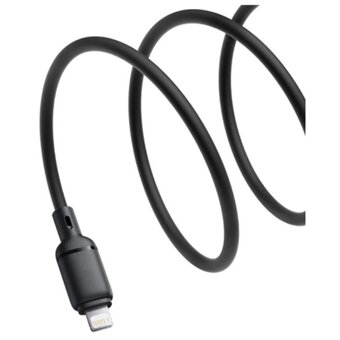  Кабель Baseus P10377702113-01 Silky Series Fast Charging Cable USB to iP 2.4A 2m Cluster Black 