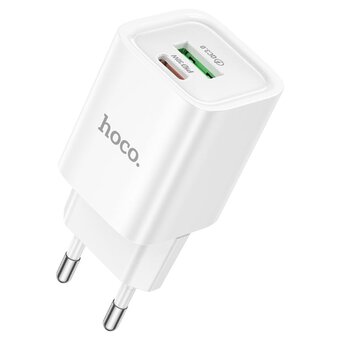  УЦ СЗУ HOCO C149A Charm PD30W+QC3.0 charger EU белый (плохая упаковка) 