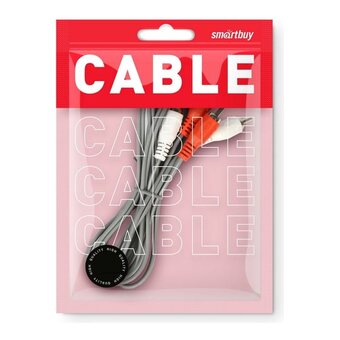  Кабель Smartbuy KA-223-200 3м 2xRCA (папа)-2xRCA (папа) 