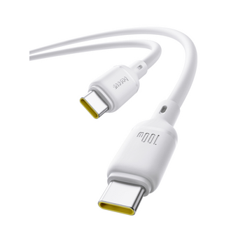  Кабель Baseus P10377704213-00 Silky Series Fast Charging Cable Type-C to Type-C 100W 1m Moon White 