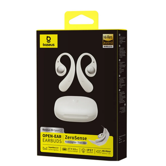  Наушники Baseus Eli Sport 2 Open-Ear True Wireless Earbuds Starlight Off-White A0102704 