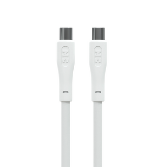  Дата-кабель More choice K60aa USB 3.0A PD60W для Type-C Type-C ПВХ 2м White 