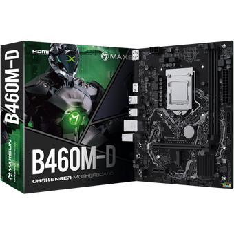  Материнская плата CBR B460M-D (MB-CBR-MSB460M-D-DDR4-DP/HDMI) 
