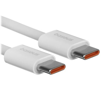  Кабель BASEUS P10365200211-04 Superior Series 2 Fast Charging Data Cable Type-c to Type-c 100W 2m Moon White 