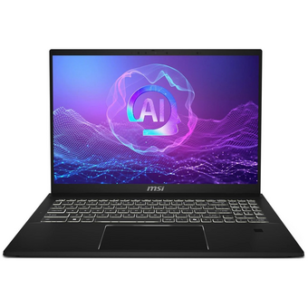  Ноутбук MSI Summit Pro 16 AI A2HVETG-085RU (9S7-159631-085-Win11P) Core Ultra 7 255H 32Gb SSD1Tb NVIDIA GeForce RTX4050 6Gb 16" IPS Touch QHD+ black 