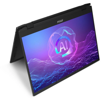  Ноутбук MSI Summit Pro 16 AI A2HVETG-085RU (9S7-159631-085-Win11P) Core Ultra 7 255H 32Gb SSD1Tb NVIDIA GeForce RTX4050 6Gb 16" IPS Touch QHD+ black 