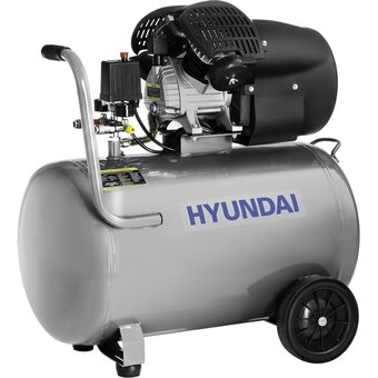  Компрессор поршневой Hyundai HYC 402100LMS серебристый/черный 