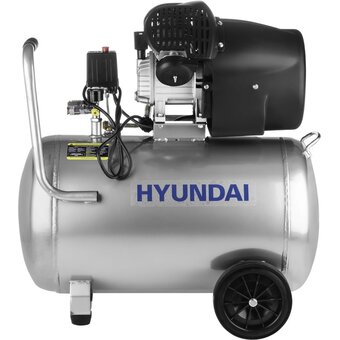  Компрессор поршневой Hyundai HYC 402100LMS серебристый/черный 