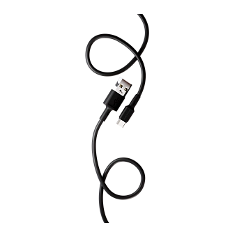  Кабель More choice K19a/К19а USB+Type-C 2.0A TPE 1м Black 