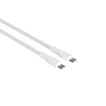  Дата-кабель More choice K60aa USB 3.0A PD60W для Type-C Type-C ПВХ 2м White 