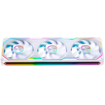  Вентилятор JONSBO XA-360W (3 in 1) 362х123х28мм (PWM, ARGB LED, 700-2400об/мин, белый) Retail 