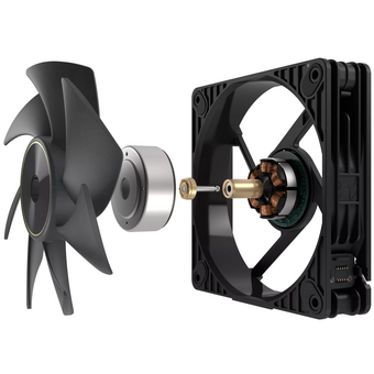  Вентилятор ASUS Proart PF120 Fan PWM Black 3in1 (90DA00M0-B09020) 