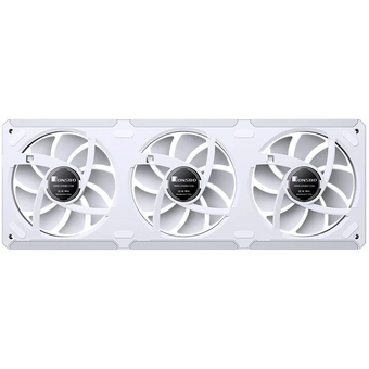 Вентилятор JONSBO ZC-360W (3 in 1) 363.8х130х28мм (PWM, ARGB LED, 700-2400об/мин, белый) Retail 
