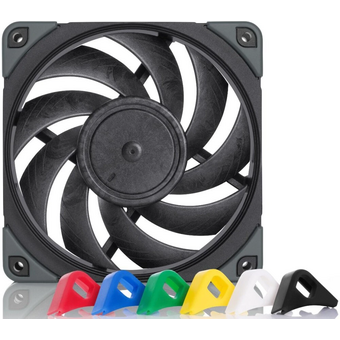  Кулер Noctua NF-A12x25 PWM chromax.black.swap (120x120x25mm, 4-pin 60.09CFM, 22.6dBA, 2000RPM, Black) 