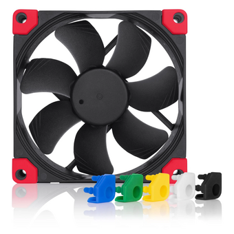  Кулер Noctua NF-A9 PWM chromax.black.swap (92x92x25mm, 4-pin 46.44CFM, 22.8dBA, 2000RPM, Black) 