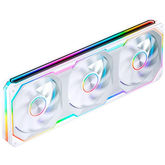  Вентилятор JONSBO XA-360W (3 in 1) 362х123х28мм (PWM, ARGB LED, 700-2400об/мин, белый) Retail 