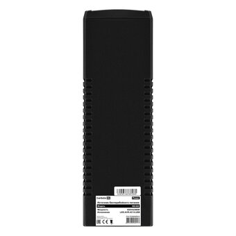  ИБП ExeGate Power NB-650.LED.AVR.4C13.USB (EX299483RUS) 650VA/390W, LED, AVR, 4*C13, USB, батарея 12V 7Ah, Black 
