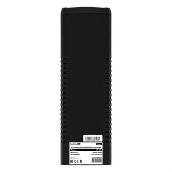  ИБП ExeGate Smart LB-500.LCD.AVR.4C13 (EX299636RUS) 500VA/300W, LCD, AVR, 4*C13, батарея 12V 4.5Ah, Black 