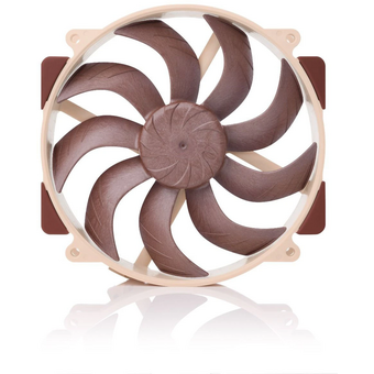  Кулер Noctua NF-A14x25r G2 PWM (140x140x25mm, 4-pin 91.58CFM, 24.8dBA, 1500RPM, Beige/Brown) 