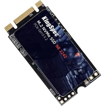  SSD KingSpec NE-256 2242, 256Gb NE Series M.2 2242 (PCIe 3x2, 1100/950MBs, 3D NAND, 120TBW, 22x42mm) 