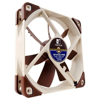  Вентилятор Noctua NF-S12A-PWM 63,27 CFM, 120x120x25 мм, 300-1200 об/мин 