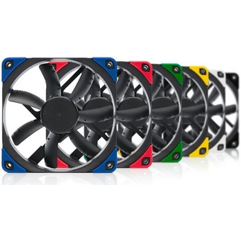  Кулер Noctua NF-S12A PWM chromax.black.swap (120x120x25mm, 4-pin 63.27CFM, 17.8dBA, 1200RPM, Black) 