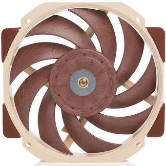  Кулер Noctua NF-A12x25r PWM (120x120x25mm, 4-pin 60.1CFM, 22.6dBA, 2000RPM, Beige/Brown) 
