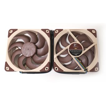  Кулер Noctua NF-A12x25 G2 PWM (120x120x25mm, 4-pin 63.15CFM, 22.5dBA, 1800RPM, Beige/Brown) 