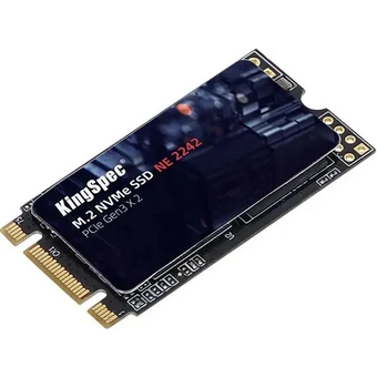  SSD KingSpec NE-256 2242, 256Gb NE Series M.2 2242 (PCIe 3x2, 1100/950MBs, 3D NAND, 120TBW, 22x42mm) 
