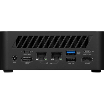  Неттоп MSI Cubi Z 8M-041XRU (9S6-B03241-041) AMD Ryzen 7 255(3.8Ghz)/16384Mb/512PCISSDGb/Int:AMD Radeon 740M/BT/WiFi/war 1y/1.74kg/Black/noOS 