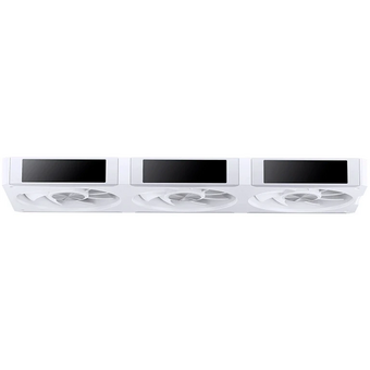  Вентилятор JONSBO ZC-360W (3 in 1) 363.8х130х28мм (PWM, ARGB LED, 700-2400об/мин, белый) Retail 