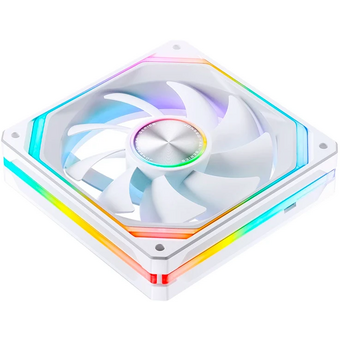  Вентилятор JONSBO XA-120W 120х120х28мм (PWM, ARGB LED, 700-2400об/мин, белый) Retail 
