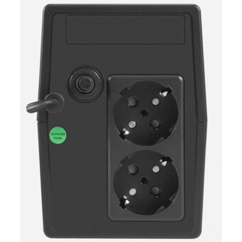  ИБП ExeGate Power NB-450.LED.AVR.2SH (EX299473RUS) 450VA/270W, LED, AVR, 2*Schuko, батарея 12V 4.5Ah, Black 
