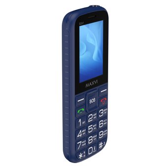  Мобильный телефон Maxvi B241 синий 