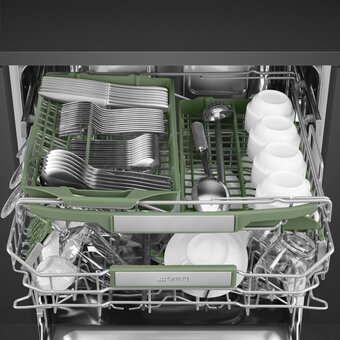  Встраиваемая посудомоечная машина Smeg STL7324AQLLW 