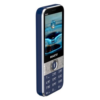  Мобильный телефон Maxvi X910 синий 
