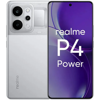  Смартфон REALME P4 Power 12/256Gb, серебристый 