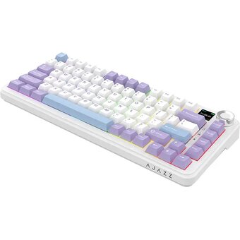  Клавиатура Ajazz AK820 Max Plus Murad Switch фиолетовый/белый/синий 