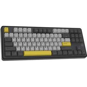  Клавиатура Ajazz AK870 Gift Switch черный/серый/желтый 