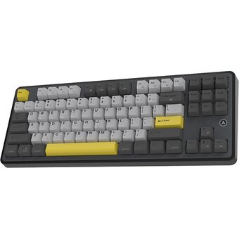  Клавиатура Ajazz AK870 Gift Switch черный/серый/желтый 