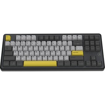  Клавиатура Ajazz AK870 Gift Switch черный/серый/желтый 