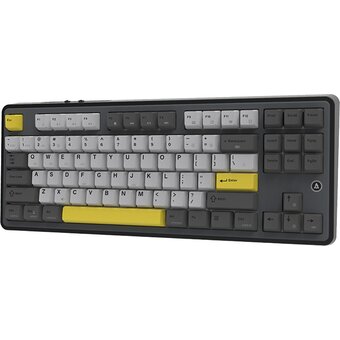  Клавиатура Ajazz AK870 Gift Switch черный/серый/желтый 