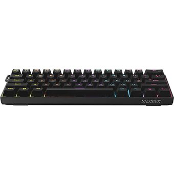  Клавиатура Ajazz NK61 Red Switch черный 