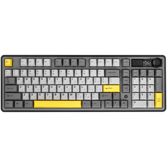  Клавиатура Ajazz AK980 V2 Gift Switch черный/серый/желтый 